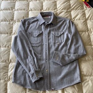 SLVDR wool flannel shirt